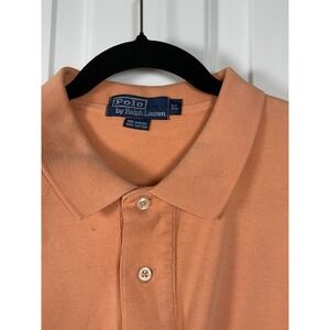 Ralph Lauren Men's Polo Golf Shirt, Size XL, Orange, Cotton